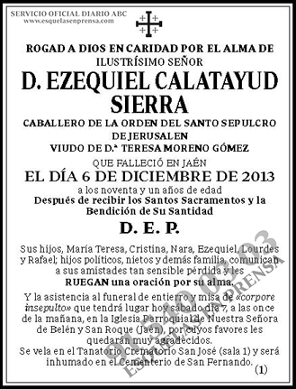 Ezequiel Calatayud Sierra